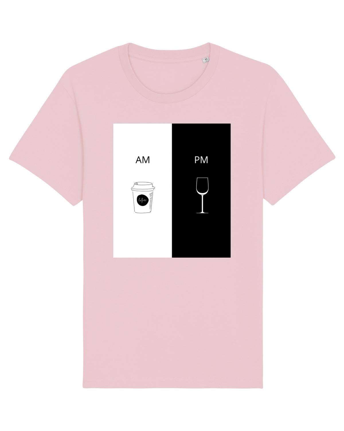 Tricou mânecă scurtă Unisex Rocker Cotton Pink