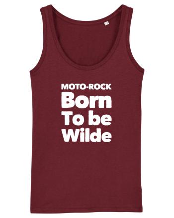 MotoRock BTW#3 Burgundy