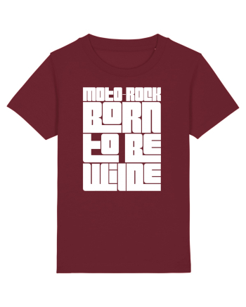 MotoRock BTW#4 Burgundy