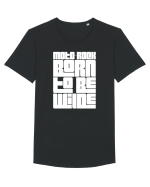 MotoRock BTW#4 Tricou mânecă scurtă guler larg Bărbat Skater