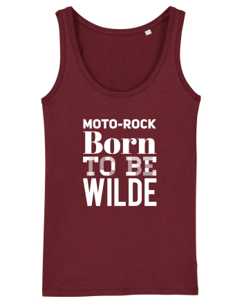 MotoRock BTW#6 Burgundy