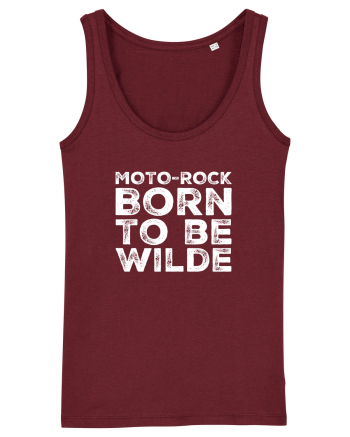 MotoRock BTW#7 Burgundy