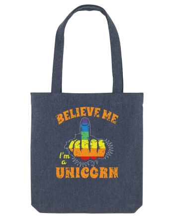 Believe Me I'm A Unicorn Midnight Blue