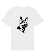 German Shepherd Tricou mânecă scurtă Unisex Rocker