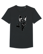 German Shepherd Tricou mânecă scurtă guler larg Bărbat Skater