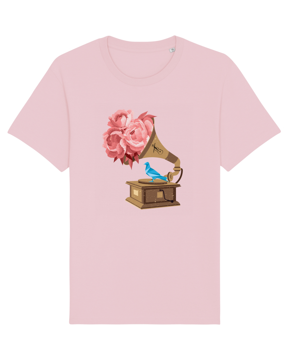 Tricou mânecă scurtă Unisex Rocker Cotton Pink