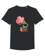 porumbescu #1 Tricou mânecă scurtă guler larg Bărbat Skater