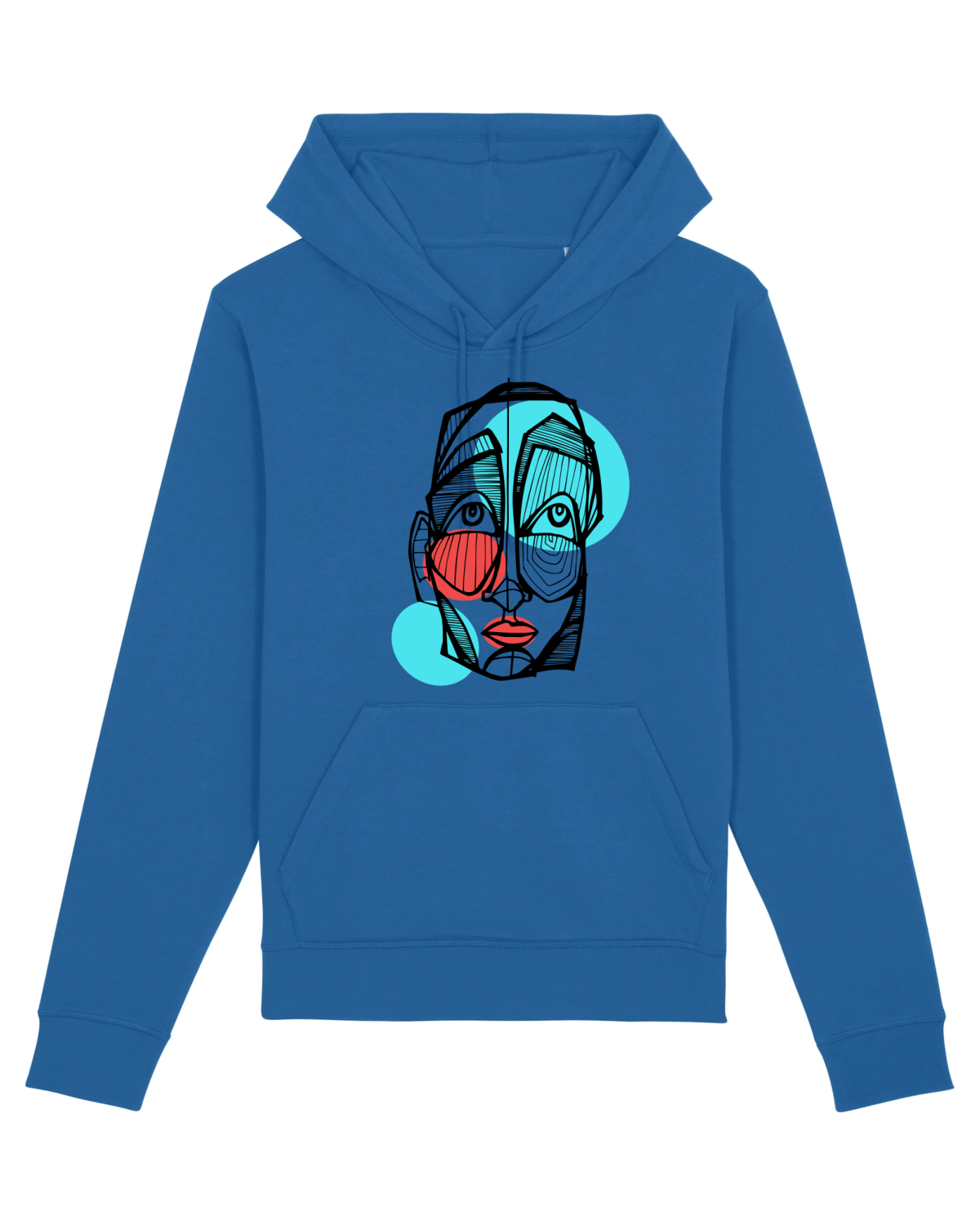 Hanorac Unisex Drummer Royal Blue