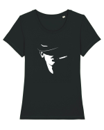 dude Tricou mânecă scurtă guler larg fitted Damă Expresser