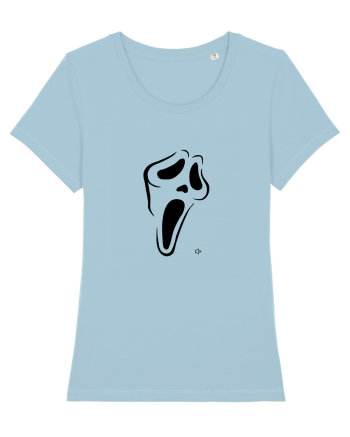 silent scream Sky Blue
