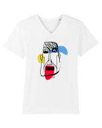 aneta Tricou mânecă scurtă guler V Bărbat Presenter