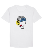 geta Tricou mânecă scurtă guler larg Bărbat Skater