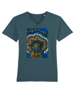 Pasi si urme Tricou mânecă scurtă guler V Bărbat Presenter