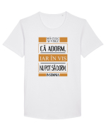 Insomnia Tricou mânecă scurtă guler larg Bărbat Skater
