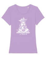 Stefan cel Mare Tricou mânecă scurtă guler larg fitted Damă Expresser