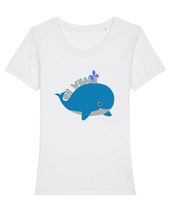 Oh Whale  White