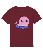 Oh Whale  Tricou mânecă scurtă  Copii Mini Creator