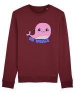 Oh Whale  Bluză mânecă lungă Unisex Rise