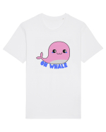 Oh Whale  Tricou mânecă scurtă Unisex Rocker