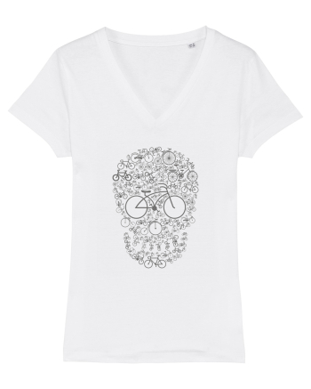 Craniu Biciclete White