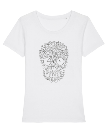 Craniu Biciclete White