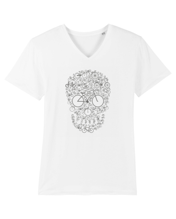 Craniu Biciclete White