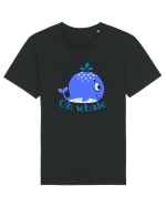 Oh Whale  Tricou mânecă scurtă Unisex Rocker