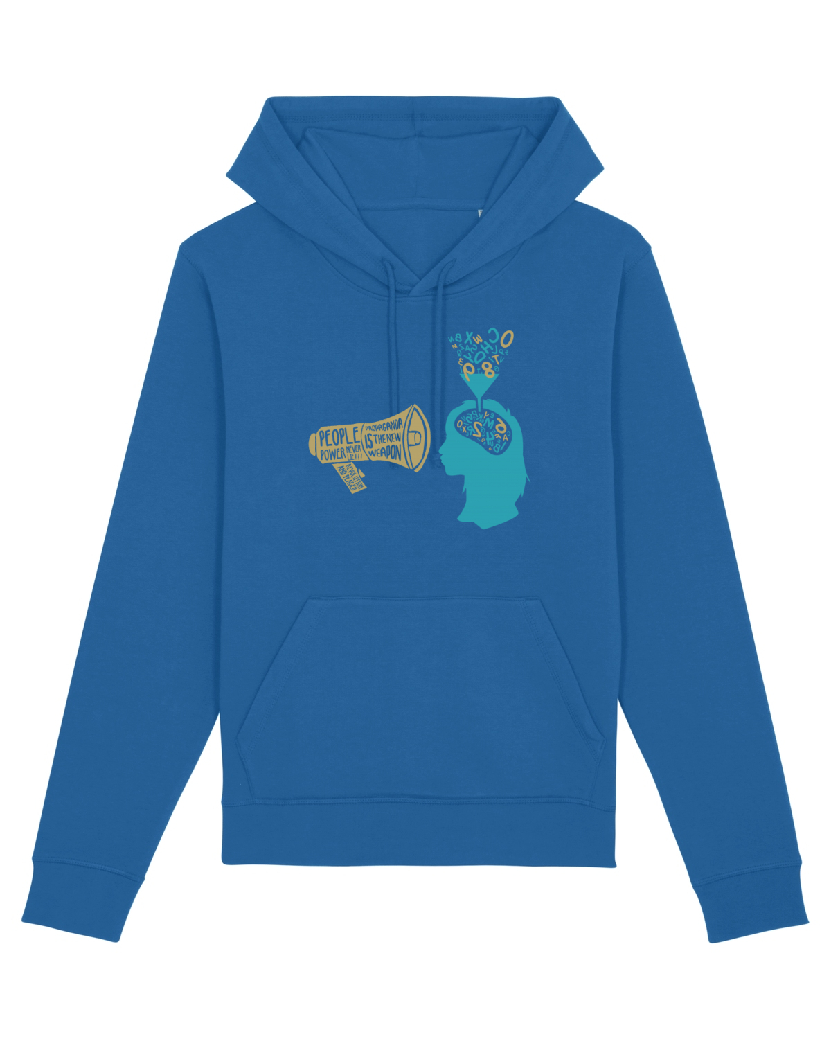 Hanorac Unisex Drummer Royal Blue