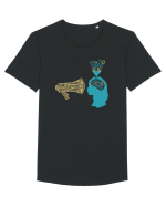 propaganda Tricou mânecă scurtă guler larg Bărbat Skater