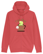 Tea-Rex Hanorac cu fermoar Unisex Connector