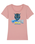 wise owl award Tricou mânecă scurtă guler larg fitted Damă Expresser