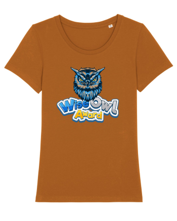wise owl award Roasted Orange