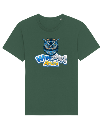 wise owl award Bottle Green