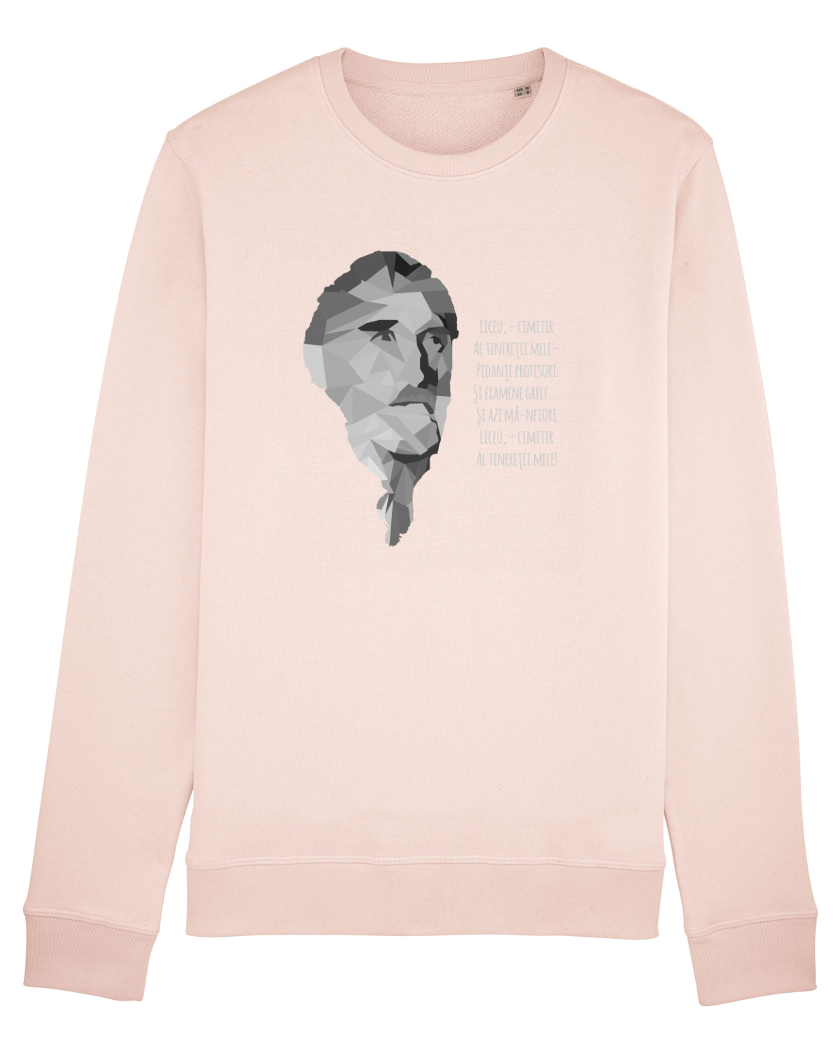 Bluză mânecă lungă Unisex Rise Candy Pink