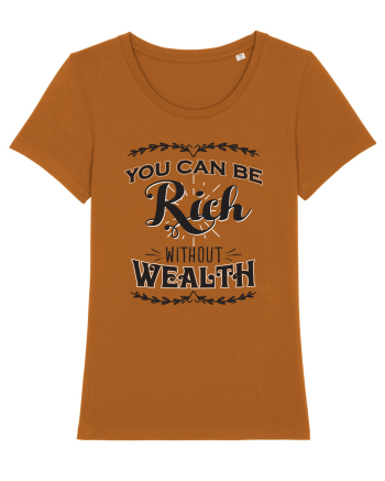 Rich without Wealth Roasted Orange