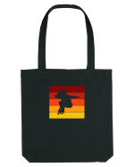 Retro Skateboarding Girl Sunset - Skater For Life Sacoșă textilă