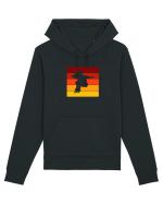 Retro Skateboarding Girl Sunset - Skater For Life Hanorac Unisex Drummer