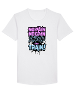 Inspiro #22 Tricou mânecă scurtă guler larg Bărbat Skater