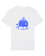 Oh Whale  Tricou mânecă scurtă Unisex Rocker