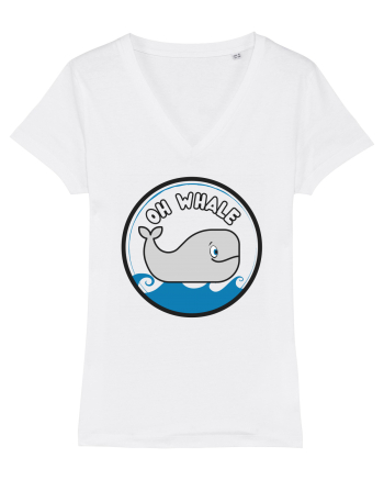 Oh Whale  White