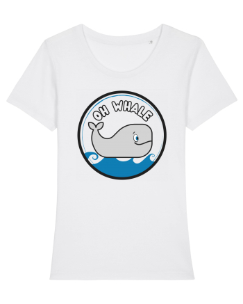 Oh Whale  White