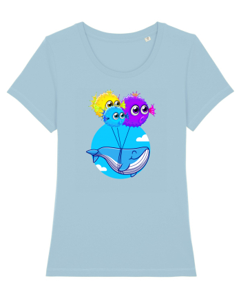 balena zburatoare Sky Blue