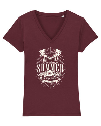 Summer in my heart Burgundy