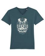 Summer in my heart Tricou mânecă scurtă guler V Bărbat Presenter