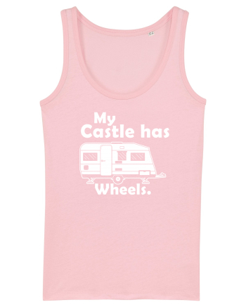 My castle has wheels Cotton Pink