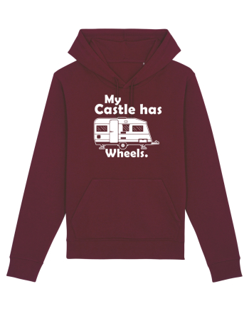 My castle has wheels Burgundy