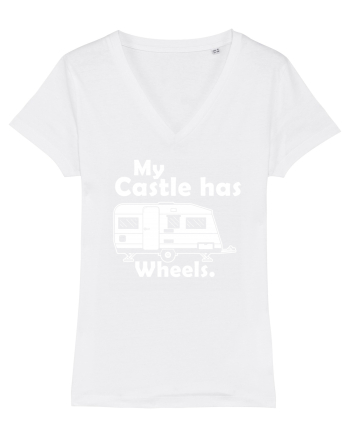 My castle has wheels White