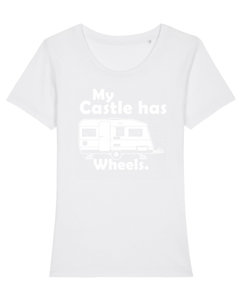 My castle has wheels White