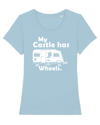 My castle has wheels Sky Blue