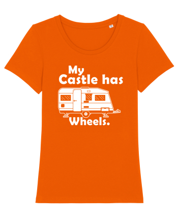 My castle has wheels Bright Orange